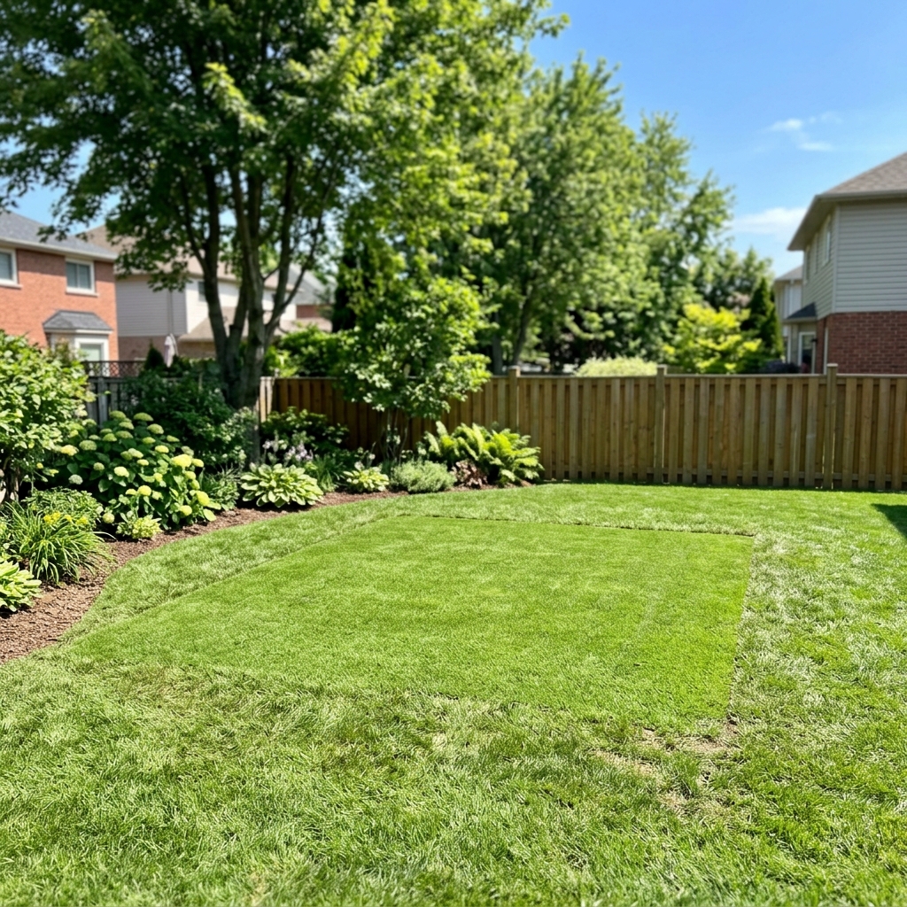 Clean yard after stump grinding in Lilburn GA